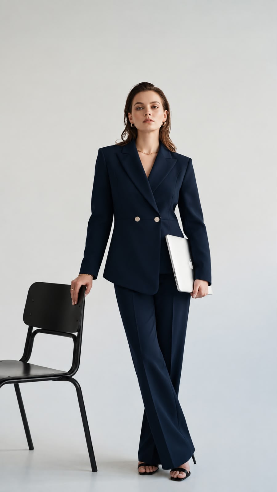 Blue Formal Suit for Women